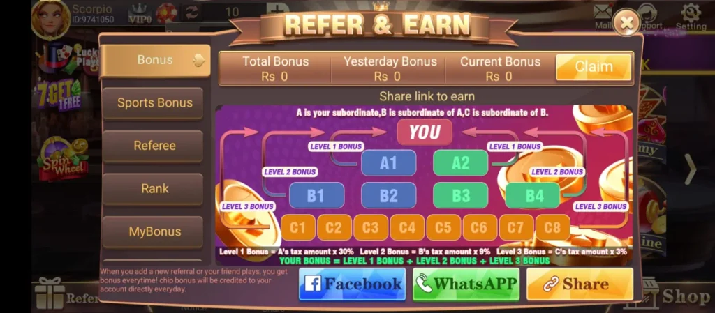 Teen Patti Lucky Game Promotion Page
3Patti Lucky Game Promotion Page
