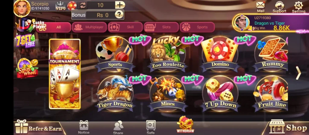 Teen Patti Lucky Game Home Page
3Patti Lucky Game Home Page